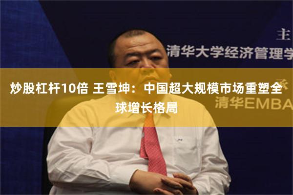 炒股杠杆10倍 王雪坤:中国超大规模市场重塑全球增长格局