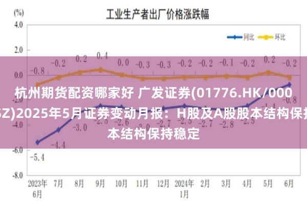 杭州期货配资哪家好 广发证券(01776.HK/000776.SZ)2025年5月证券变动月报：H股及A股股本结构保持稳定