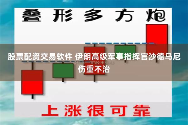 股票配资交易软件 伊朗高级军事指挥官沙德马尼伤重不治