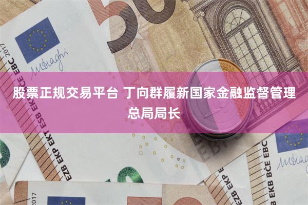 股票正规交易平台 丁向群履新国家金融监督管理总局局长