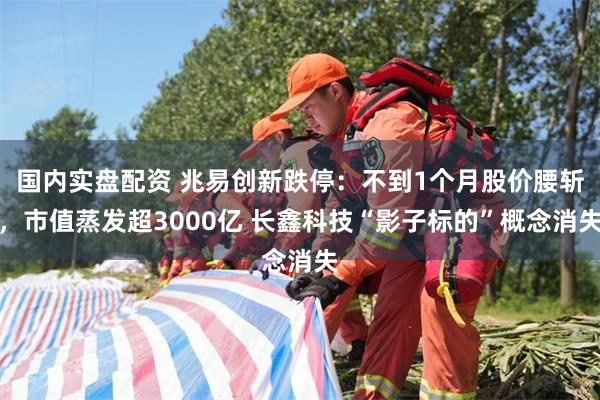 国内实盘配资 兆易创新跌停：不到1个月股价腰斩，市值蒸发超3000亿 长鑫科技“影子标的”概念消失